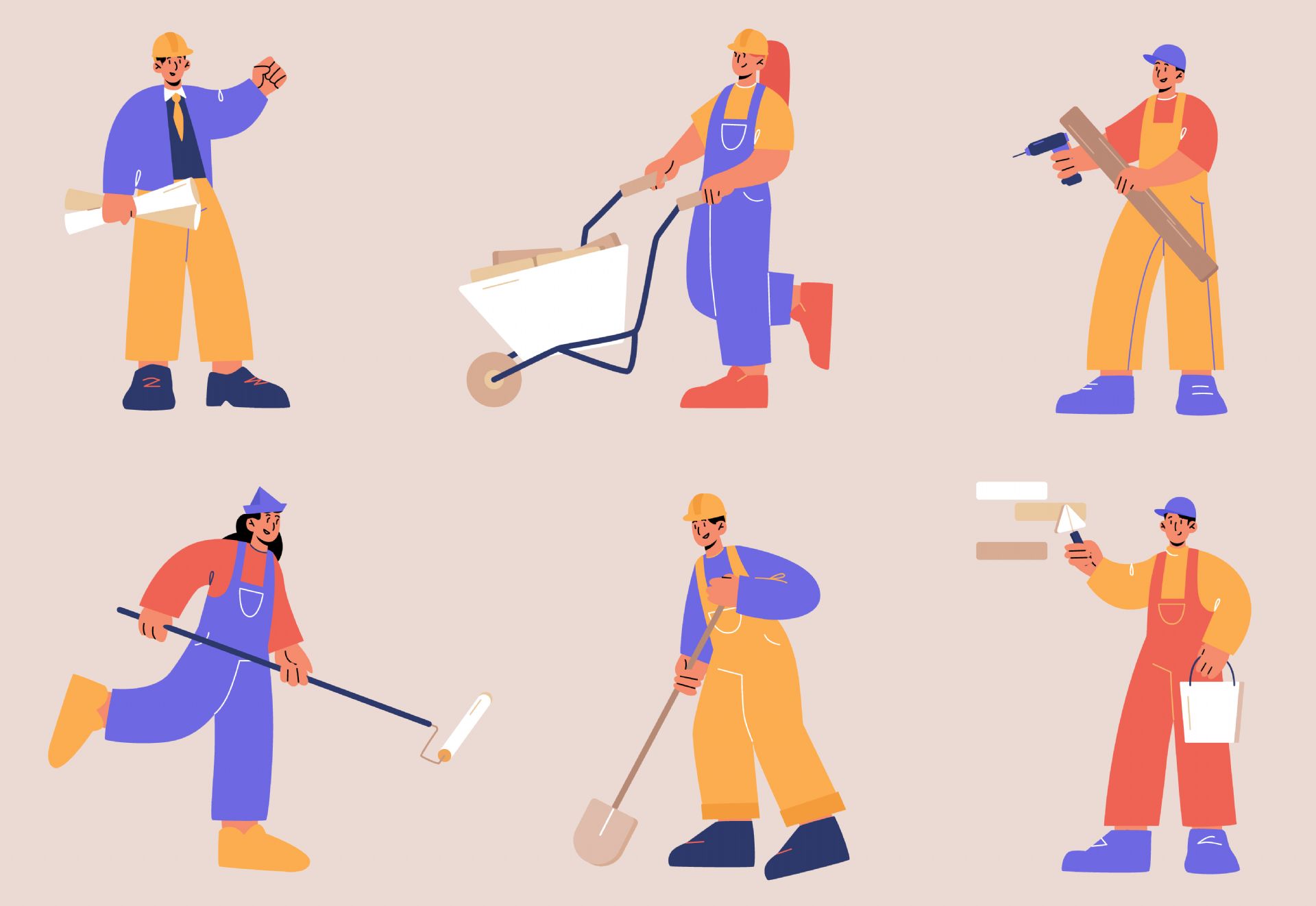 Progetti di Pubblica Utilità - uomini e donne al lavoro